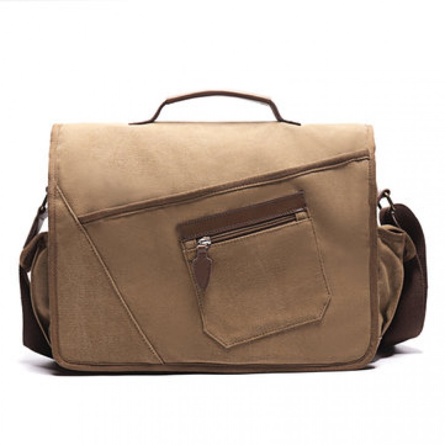 ekphero men retro messenger bag shockproof shoulder bag at Banggood