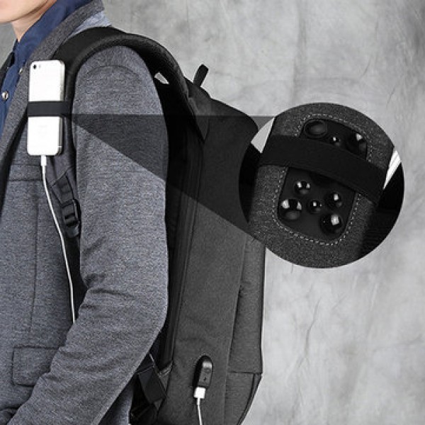 13/15 Inch Laptop Backpack Waterproof Anti Theft Backpack with External USB Port