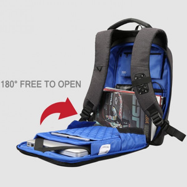 13/15 Inch Laptop Backpack Waterproof Anti Theft Backpack with External USB Port