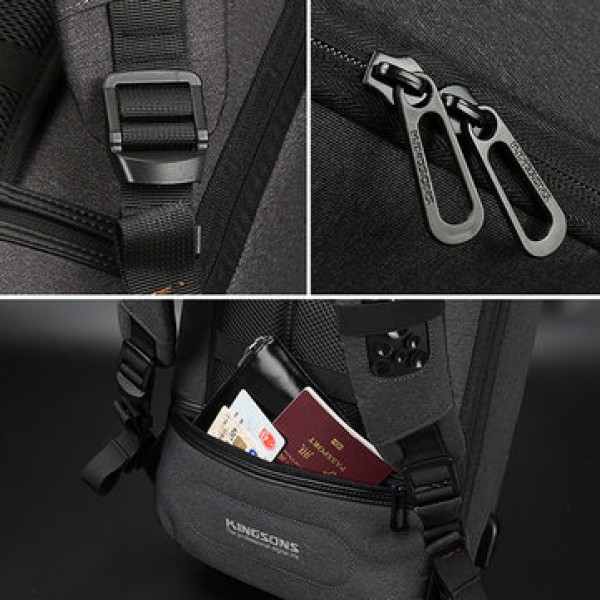 13/15 Inch Laptop Backpack Waterproof Anti Theft Backpack with External USB Port