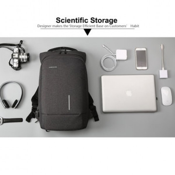 13/15 Inch Laptop Backpack Waterproof Anti Theft Backpack with External USB Port