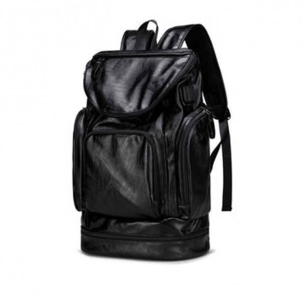 Men Leisure Travel Multifunctional Multi-Carry Multi-Position Backpack With Charging Port