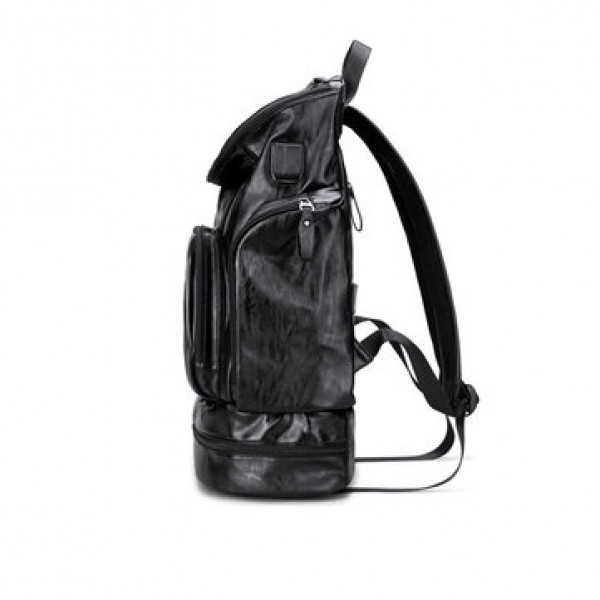 Men Leisure Travel Multifunctional Multi-Carry Multi-Position Backpack With Charging Port