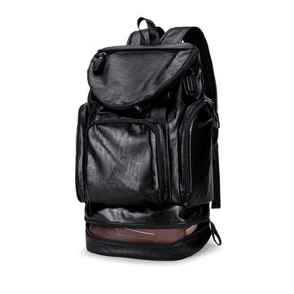Men Leisure Travel Multifunctional Multi-Carry Multi-Position Backpack With Charging Port