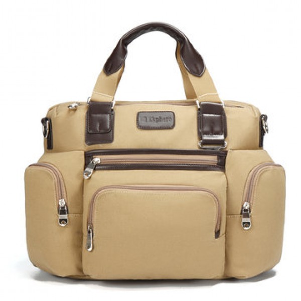 Canvas Business Casual Travel Laptop Bag Large Cap...