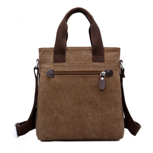 Canvas Waterproof Vintage Crossbody Bag Shoulder Bag Leisure Business Handbag For Men