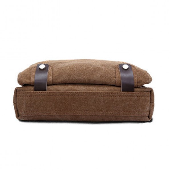 Canvas Waterproof Vintage Crossbody Bag Shoulder Bag Leisure Business Handbag For Men