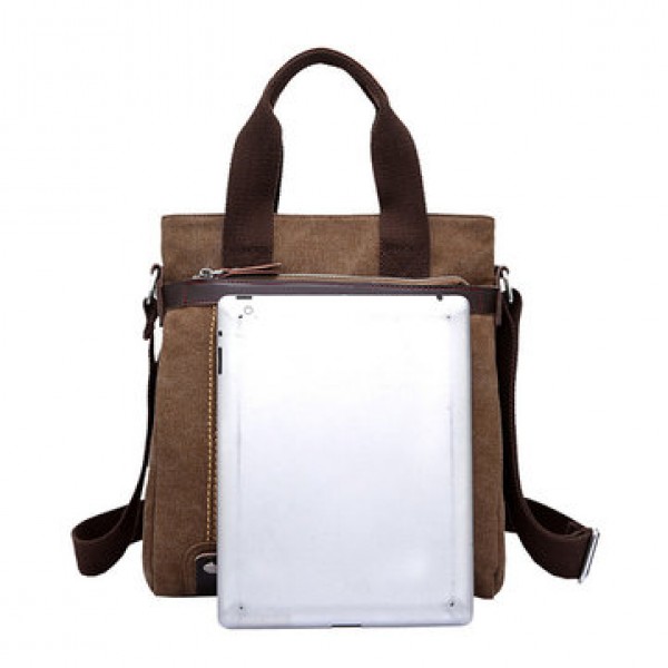 Canvas Waterproof Vintage Crossbody Bag Shoulder Bag Leisure Business Handbag For Men