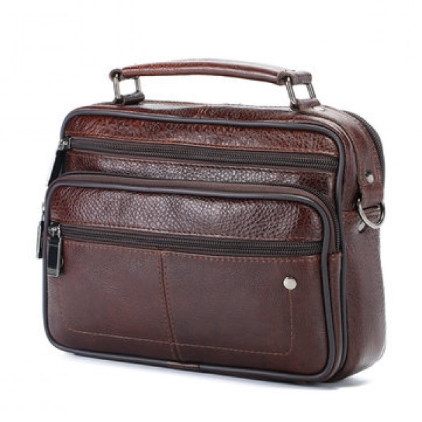 Ekphero Men Large Capacity HandBag Shoulder Crossbody Bag