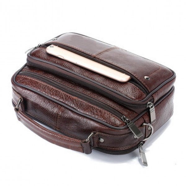 Ekphero Men Large Capacity HandBag Shoulder Crossbody Bag