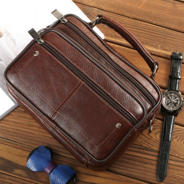 Ekphero Men Large Capacity HandBag Shoulder Crossbody Bag