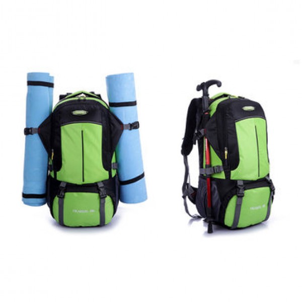 45L Large Capacity Travel Hiking Nylon Men Backpack Casual Mountaineering Backpack