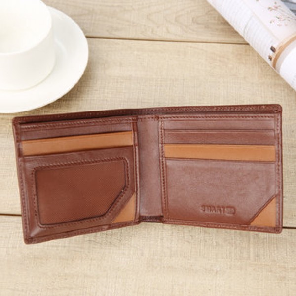 Genuine Leather Smart Wallet bluetooth Anti Theft Anti Lost Selfie Wallet