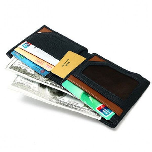 Genuine Leather Smart Wallet bluetooth Anti Theft Anti Lost Selfie Wallet