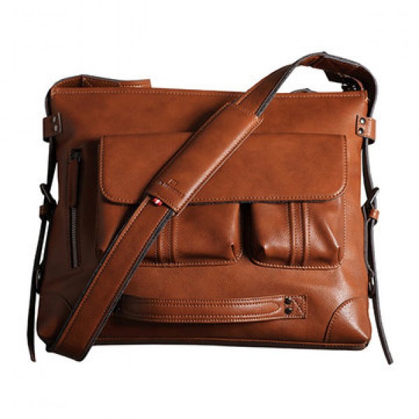 Ekphero Men Casual Briefcase Handbag Multifunction Shoulder Bag Backpack