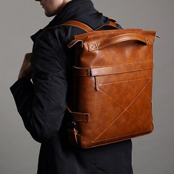 Ekphero Men Casual Handbag Multifunction Laptop Ba...