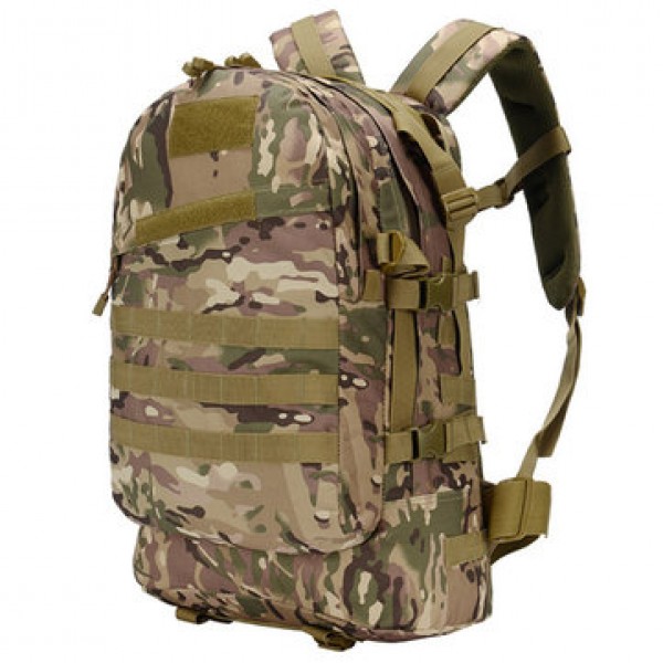40L Camping Bags Men Outdoor Waterproof Molle Backpack Military 3D Tactical Women Assault Travel Bag
