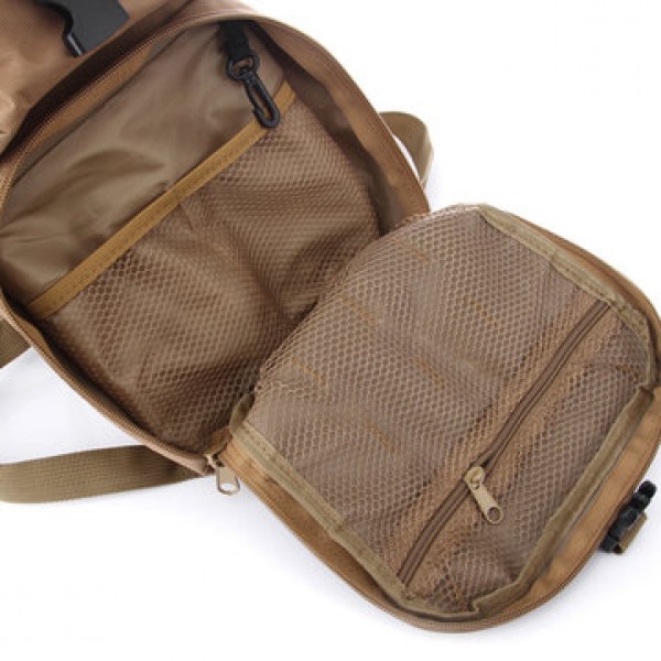 Men Nylon C amelbak Backpack Tactical Hydration Pack with 3L Bladder for Hiking, Biking, Climbing