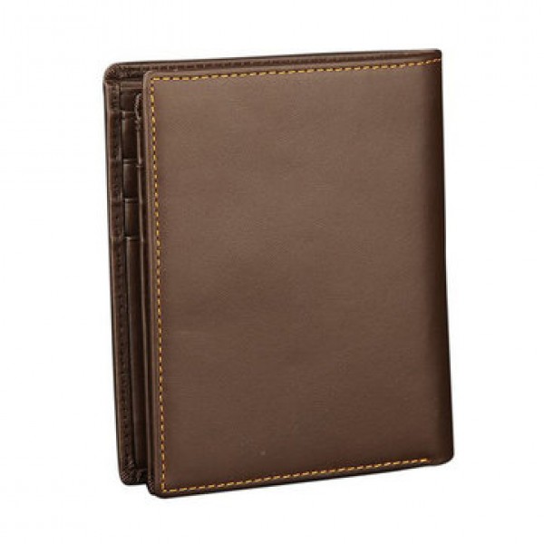 PABOJOE Genuine Cow Leather Wallet Multifunctional Vintage Short Purse