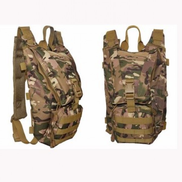 Camouflage Men Women Oxford Outdoor Sport Mountaineering Backpack Water Bag
