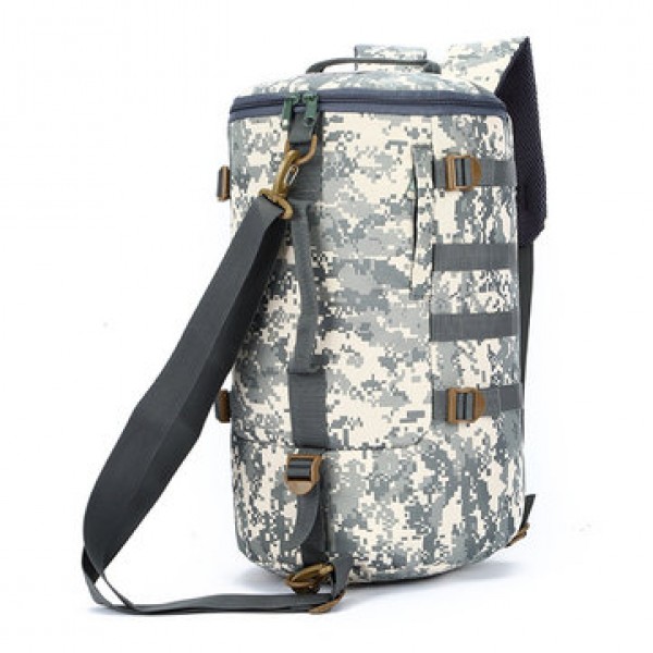Large Capacity Men Multifunctional Travel Crossbody Bag Nylon Outdoor Backpack