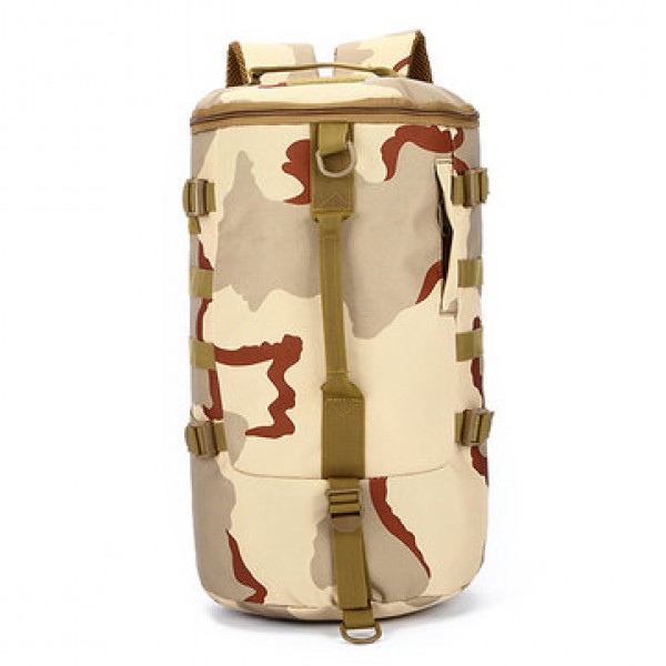 Large Capacity Men Multifunctional Travel Crossbody Bag Nylon Outdoor Backpack