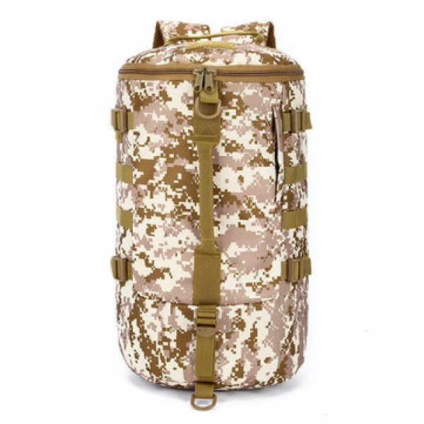 Large Capacity Men Multifunctional Travel Crossbody Bag Nylon Outdoor Backpack