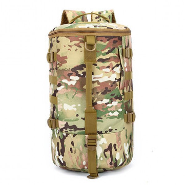 Large Capacity Men Multifunctional Travel Crossbody Bag Nylon Outdoor Backpack