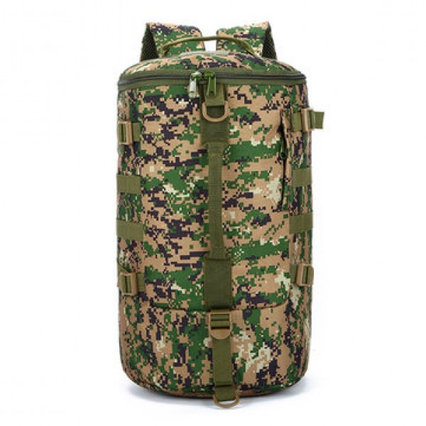 Large Capacity Men Multifunctional Travel Crossbody Bag Nylon Outdoor Backpack