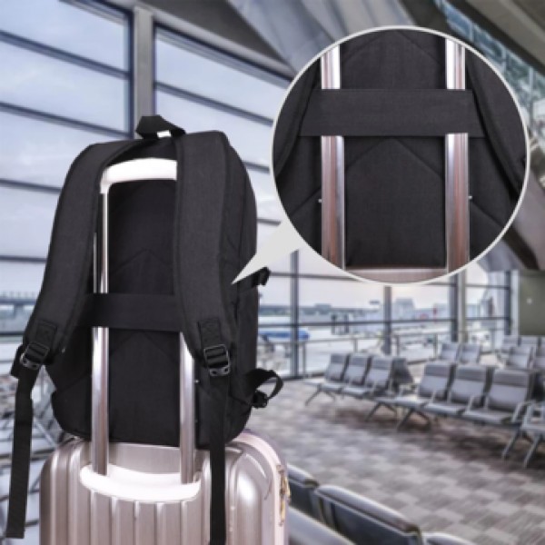Men Women Large Capacity Fashion Anti-Theft USB Backpack Outdoor Travel Bag